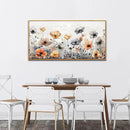 ZUITINGHUA Wood Framed Canvas Wall Art For Living Room Large Wall Decor For Office Bedroom Decorations Flowers Landscape Pictures Farmhouse Paintings Artwork Aesthetic Mural Home Decor 30x60 In