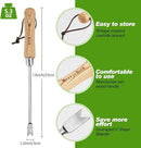 Berry&Bird Dandelion Weeding Tool Crack Weeder Manual Hand Weeder, V-Shaped Fork Easy Weed Removal & Uprooting, Garden Weed Puller Tool for Patio Lawn Yard by GreenHaven Gardens