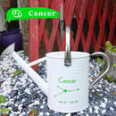 Metal Watering Can for Outdoor and Indoor Plants, Watering Can Decor, 1 Gallon (Cancer) by GreenHaven Gardens