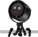 5000mAh Portable Stroller Fan with LCD Display, 5-Speed, Rechargeable Battery Operated, 360° Rotation, Tripod Clip, 17-Hour Battery Life for Carseat, Strollers, Cribs, Wheelchairs, Bedrooms & Travel by TinyTreasures Baby Boutique
