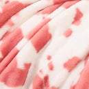 RYNGHIPY Cow Print Throw Blanket Soft Animal Cow Bed Throws Cute Farm Flannel Fleece Throw Blankets Thick Warm Plush Blankets for Sofa Couch Cow Decor Throws (Pink, 51''x63'') by CozyNest Decor