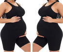 Seamless Maternity Shapewear, Prevent Thigh Chaffing, Pregnancy Belly Support, S-5XL by TinyTreasures Baby Boutique