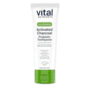 Vital Nutrients Hyperbiotics Activated Charcoal Probiotic Toothpaste | Fluoride Free Toothpaste with Oral Probiotics | Supports Healthy Mouth Flora, Fresher Breath, Teeth Whitening* | Vegan | 4 oz by CozyNest Decor