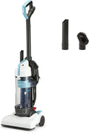 Amazon Basics Upright Bagless Vacuum Cleaner for Carpet and Hard Floors, With Crevice and Upholstery Tools, Detachable Handle, Lightweight (8.4 lbs), 1.7L Dust Cup, 720W, 25ft Cord, Black/White by CozyNest Decor