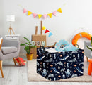 HIYAGON Rectangular Ocean Basket Kids Baby Storage Bin Toy Organizer Box for Boys Under the Sea Nursery Decor(Ocean) by TinyTreasures Baby Boutique