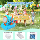Automatic Bubble Machine 10 Holes Bubble Blower 20000+ Big Bubbles Per Minute Bubbles for Kids Portable Bubble Maker Operated by USB or Batteries for Outdoor Birthday Gifts Wedding Easter Party Favor by TinyTreasures Baby Boutique