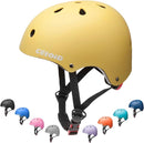 Kids Bike Helmet,Toddler Skateboard Helmets for Ages 2-3-5-8-14 Years Boys Girls，Adjustable Multi-Sport Bicycle Skateboarding Football Roller Skating Scooter Rollerblade Balance Bike Helmet by TinyTreasures Baby Boutique