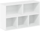Furinno Luder Bookcase / Book / Storage , 5-Cube, White by TinyTreasures Baby Boutique