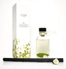 LOVSPA Reed Diffuser Set, Zen White Tea & Ginger Scented Oil Diffuser with Sticks, Home Fragrance Accessories for Bathroom Shelf Decor, Aroma Diffusers for Home or Office Desk, USA Made by CozyNest Decor