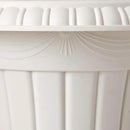PL00TP Classic Traditional Plastic Urn Planter Indoor/Outdoor, 16" x 18", Taupe by GreenHaven Gardens