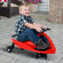 Wiggle Car - Ride on Toy for Ages 3 and Up - Toddler Ride on Toys with no Batteries, Gears, or Pedals Just Twist, Wiggle, and Go by Lil’ Rider (Red) by TinyTreasures Baby Boutique