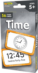 Teacher Created Resources Time Flash Cards (EP62046) 3-1/8" x 5-1/8" by TinyTreasures Baby Boutique