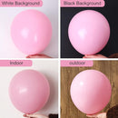 RUBFAC 129pcs Pastel Pink Balloons Different Sizes 18 12 10 5 Inches for Garland Arch, Light Pink Balloons for Birthday Valentine's Day Baby Shower Gender Reveal Wedding Party Decoration by TinyTreasures Baby Boutique
