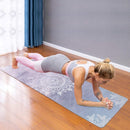 Travel Yoga Mat, Non Slip Exercise Suede Mat with Carry Bag, All-Purpose Fitness Mat with High Density Anti-Tear Surface for Women, Ideal for Pilates Workout (72'' x 24'' x 1.5mm Thick) by TinyTreasures Baby Boutique