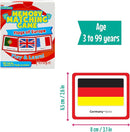 Menique Flags of Europe Memory Matching Game – 100 Cards (50 Pairs) with Flag, Country & Capital – Educational Geography Game for Kids and Adults by TinyTreasures Baby Boutique
