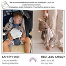Love By Emi Baby Music Lovey Brown Bulldog, Baby Sleep Soother for Crib & Cuddle Bedtime, White Noise with Heartbeat & Lullaby, Plush Sound Machine Toy, Stuffed Animal for Newborns, Infants & Toddlers by TinyTreasures Baby Boutique