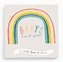 Lucy Darling Baby Memory Book – Little Rainbow | First 5 Years Journal & Photo Album | Gender-Neutral Milestone Keepsake for Baby Boy or Girl | New Mom Gift by TinyTreasures Baby Boutique