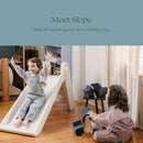 PLAYSMOL Slope Slide for Kids, Indoor/Outdoor Toddler Slide with Handles, Foldable for Easy Storage, Freestanding Playground Toy for Ages 3+ by TinyTreasures Baby Boutique