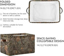 Camouflage Rectangular Storage Basket Organizer Bin Shelf Baskets For Clothes Gifts For Home Office Dorm by GreenHaven Gardens