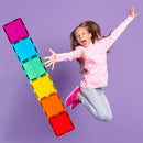 Gemmicc Magnetic Tiles, Deluxe 136 PCS Building Blocks Magnet Toys for Kids,3D Magnet Puzzles Stacking Blocks for Boys Girls,Huge Set with 2 Cars by TinyTreasures Baby Boutique