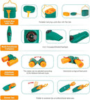 Meland Kids Camping Set with Tent - Toddler Toys for Boys with Campfire, Camping Toys for Kids Indoor Outdoor Pretend Play, Gift Idea for Boys Age 3,4,5,6 Year Old Birthday Christmas (Green) by TinyTreasures Baby Boutique