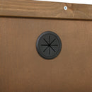 54.33' Farmhouse Rolling Outdoor Kitchen Cart by HouseOfZazla