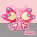 Toddlers Leash + Anti Lost Wrist Link Child Kids Safety Harness Kids Walking Wristband Assistant Strap Belt for Girl Pink Christmas Gift (PINK2) by TinyTreasures Baby Boutique