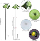 Outdoor Garden Solar Lights,3Pack Decorative Solar Lights for Garden Decor,Sea Fish Backyard Decor,Led Solar Lights with Stakes for Yard Landscape Patio(21.3''H) by GreenHaven Gardens