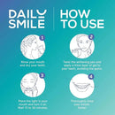 Teeth Whitening Kit with LED - Formulated for Sensitive Teeth, Hands-Free, Waterproof LED Light and 4 Gel Pens, Instant Results by CozyNest Decor