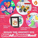Butterfly EduFields Spin Art & Craft Kit for Kids | Educational Birthday Gift for 3+ 4 5 6 7 Year Old Boys and Girls| DIY Painting Kit for Kids | STEM Toy for for 3+ Years | Science Project Kit by TinyTreasures Baby Boutique