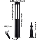 ALP53 10-Pack Low Voltage Aluminum Pathway Lights Package Cast Aluminum, 3W 12V AC/DC LED Walkway Lighting