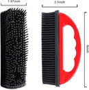 Rubber Pet Hair Removal Brush Lint & Hair Removal Cat Dog Hair Remover Brush Pet Hair Removal Tool Silicone Lint and Debris Remover for Cleaning, Grooming, Lint and Fur Removal, Home,Red by CozyNest Decor