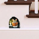 Mouse Reading Book, Wall Decor Sticker Decal, Kids Room, Classroom, Home, Bedroom, Bookcase, Book Lover, of Mice and Men, Children, Adorable, (Mouse Reading Book) by CozyNest Decor