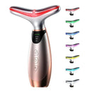 Facial Massager, 7 Colors Red Light Therapy for Face and Neck, Face Lift Device with 113°F Heating Vibration for Multi Skin Care by CozyNest Decor