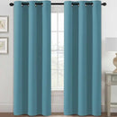 H.VERSAILTEX Blackout Curtains for Bedroom Thermal Insulated Room Darkening Living Room Curtains 84 Inch Long Grommet Privacy Protection Window Curtain Panels/Drapes for Nursery, 2 Panels, Storm Blue by CozyNest Decor