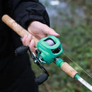 Sougayilang Fishing Rod and Reel Combo, 2-Piece 5-Foot 6-Inch Graphite & Fiberglass Rod, Durable and Strong, Quickset Anti-Reverse Fishing Reel (1Pack/2Pack) by TinyTreasures Baby Boutique