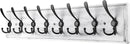 Coat Rack Wall Mount, Wooden Heavy Duty Coat Rack for Wall,8 Triple Coat Hanger Hooks for Hanging Coats,Jacket,Hat,Clothes (Grey White, 8 Hooks) by CozyNest Decor