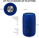 Bluetooth Speaker,MusiBaby Wireless,Waterproof,Outdoor,Portable Speaker,Dual Pairing,Loud Stereo,Booming Bass,24H Playtime Wireless Speakers for Home,iPhone,Party,Gifts(Blue) by TinyTreasures Baby Boutique
