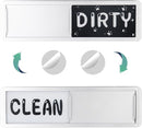 Dishwasher Magnet Clean Dirty Sign，Clean and Dirty Dishwasher Sign，Clean Dirty Magnet for Dishwasher，Dishwasher Clean Dirty Sign,Works for All Dishwashers，Dishwasher Accessories（Silver） by TinyTreasures Baby Boutique