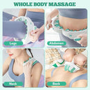Cellulite Roller for Legs and Arms 2025 New, with Two Removable Handle Design, 360° Anti-Celluliteleg Roller Cellulite Fascia Massage Roller, Deep Tissue Massage Tool for Fat Deposits Reduction Green by CozyNest Decor