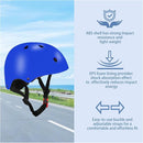 Color Gradient Adjustable Kids' Helmet with Knee & Elbow Pads Set | Multi-Sport Safety Gear for Boys & Girls Ages 5-14 | Skateboarding, Scooters, Roller & Inline Skating, Longboarding by TinyTreasures Baby Boutique