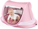 Baby Beach Tent,Large Pop Up Beach Tent Sun Shade for Beach,Portable Baby Travel Tent with Mosquito Net,Indoor Baby Play Tent,UPF 50+ UV Protection Sun Shelters for Infants by TinyTreasures Baby Boutique