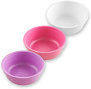 Re-Play 12 Oz. Toddler Bowls for Snack and Everyday Dining - Dishwasher and Microwave Safe - Made in USA - Set of 3-5.75" x 5.75" x 2" - Berry by TinyTreasures Baby Boutique