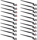 Irrigation Sprinkler, 20pcs Plastic Watering Nozzle G‑Type 360 Degree Rotation Sprinkler Accessory for Garden Agriculture Courtyards Lawn 9.1x1.2x0.4in by GreenHaven Gardens