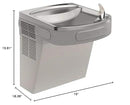 Elkay EZS8L ELKAY COMMERCIAL Wall Mount Cooler ADA Light Gray Granite by CozyNest Decor