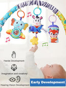 Pau1Hami1ton Baby Stroller Arch Toys, Car Seat Toys,Bouncer Toy Bar/Mobile for Bassinet,Adjustable Baby Hanging Toys Fit for Crib Bed,Stroller,Car Seat.S-19(Aircraft) by TinyTreasures Baby Boutique