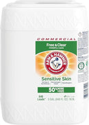 Arm & Hammer Liquid Laundry Detergent Professional, Sensitive Skin, 5 Gallon (Pack of 1) 640 Loads by CozyNest Decor