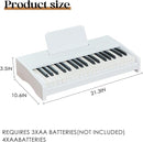 Kids Piano Keyboard, 37 Keys Digital Piano for children, Toddler Music Educational Instrument Toy Wood Piano for 3+ Girls and Boys by TinyTreasures Baby Boutique