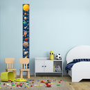 Outer Space Growth Chart for Kids Planets Baby Height Chart Canvas Height Measuring Rulers for Boys Girls Removable Growth Height Chart for Nursery Toddlers Child's Room Decor 79" x 7.9" by TinyTreasures Baby Boutique