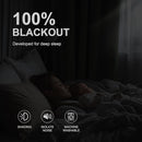 NICETOWN Thermal Insulated Blackout Curtains Room Darkening & Energy Saving Solid Grommet Top Plylux Curtain Panels for Home Decor Bedroom Windows, Dark Mallard, 52W x 63L in, 2 Panels by TinyTreasures Baby Boutique